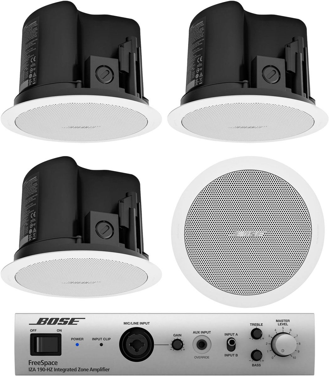 BOSE PROFESSIONAL AudioPack Pro C4W Bundle