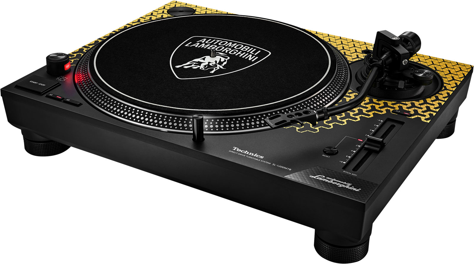 TECHNICS SL-1200M7PEY Yellow Edition Lamborghini