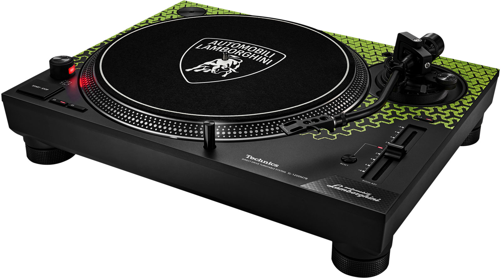 TECHNICS SL-1200M7PEG Green Edition Lamborghini