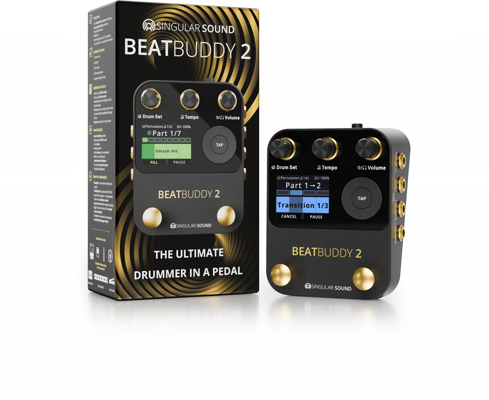 Singular Sound BEAT BUDDY ドラムマシン Singular Sound Beat Buddy MINI 2【即納可能】（新品/送料無料