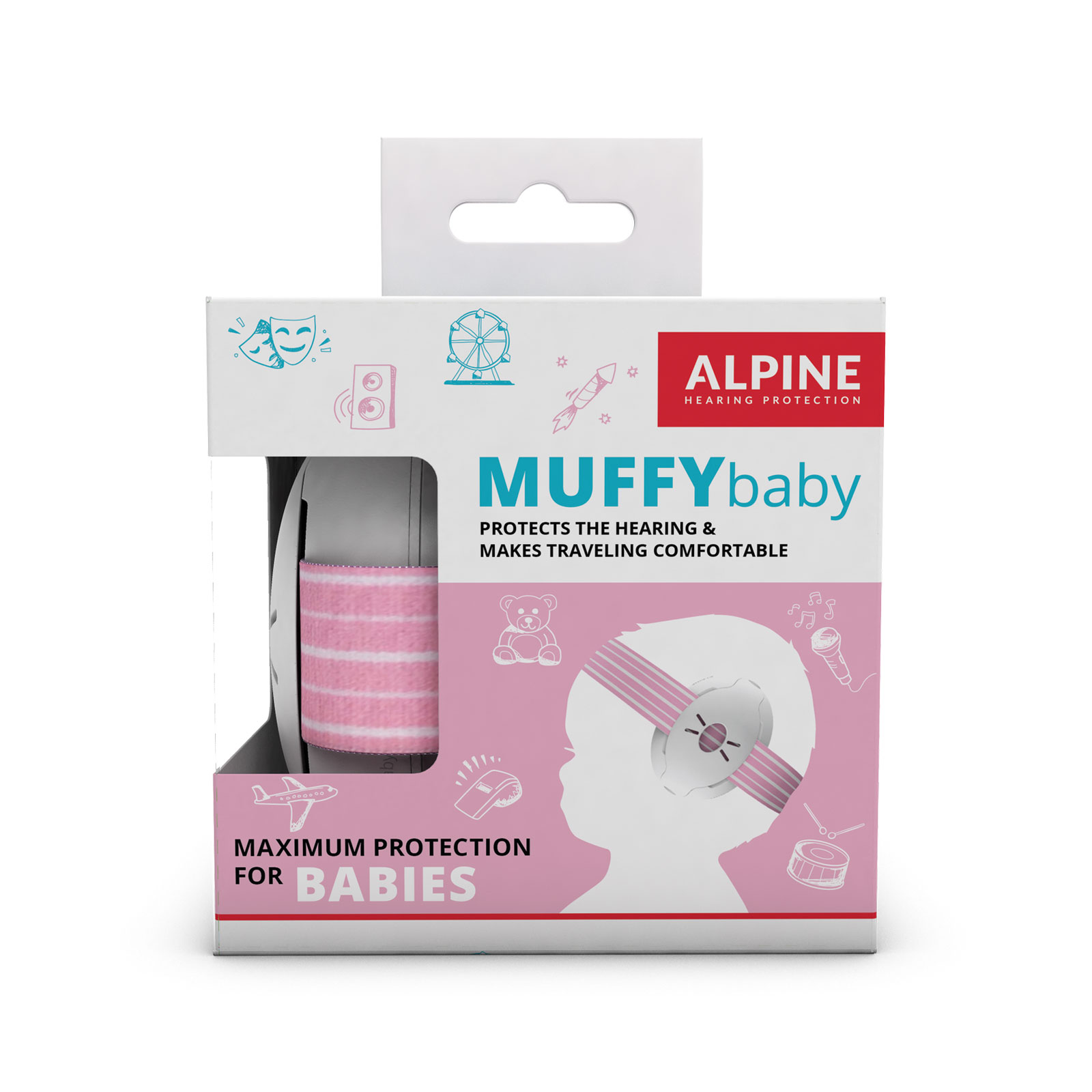 ALPINE MUFFY BABY - PINK