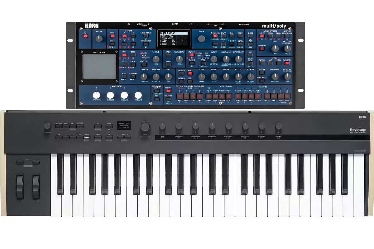 KORG MULTIPOLY + Keystage 49