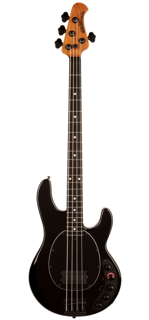 MUSIC MAN Dark Ray 4 Obisidian Black Ebony
