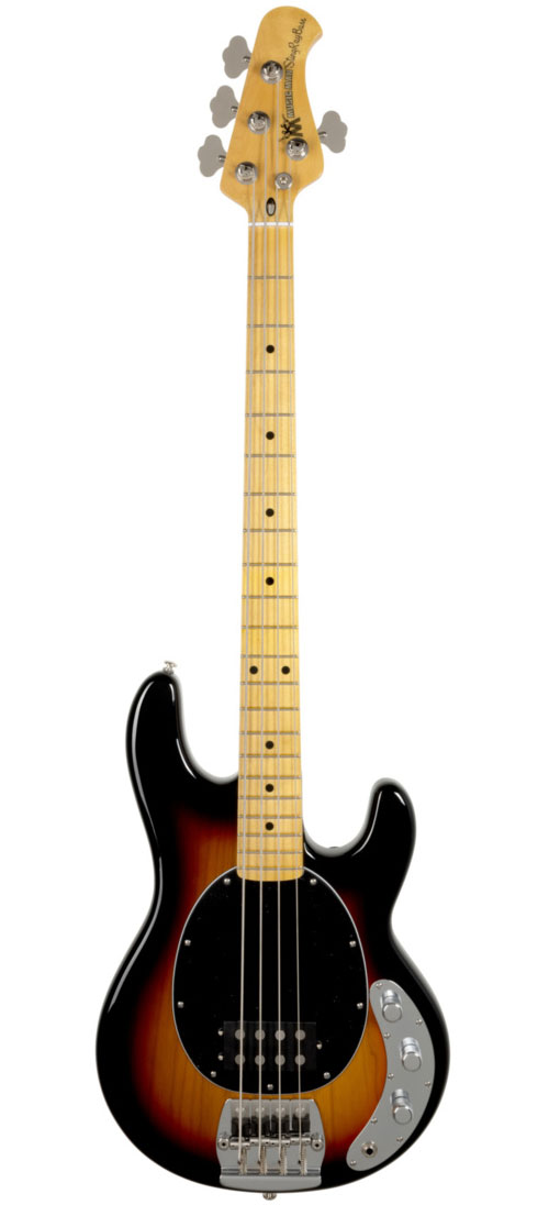 MUSIC MAN Retro '70S Stingray Bass - Vintage Sunburst - Ml - Black Pg