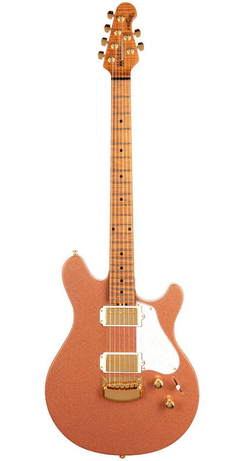 MUSIC MAN Valentine Pink Champagne Gold Hardware