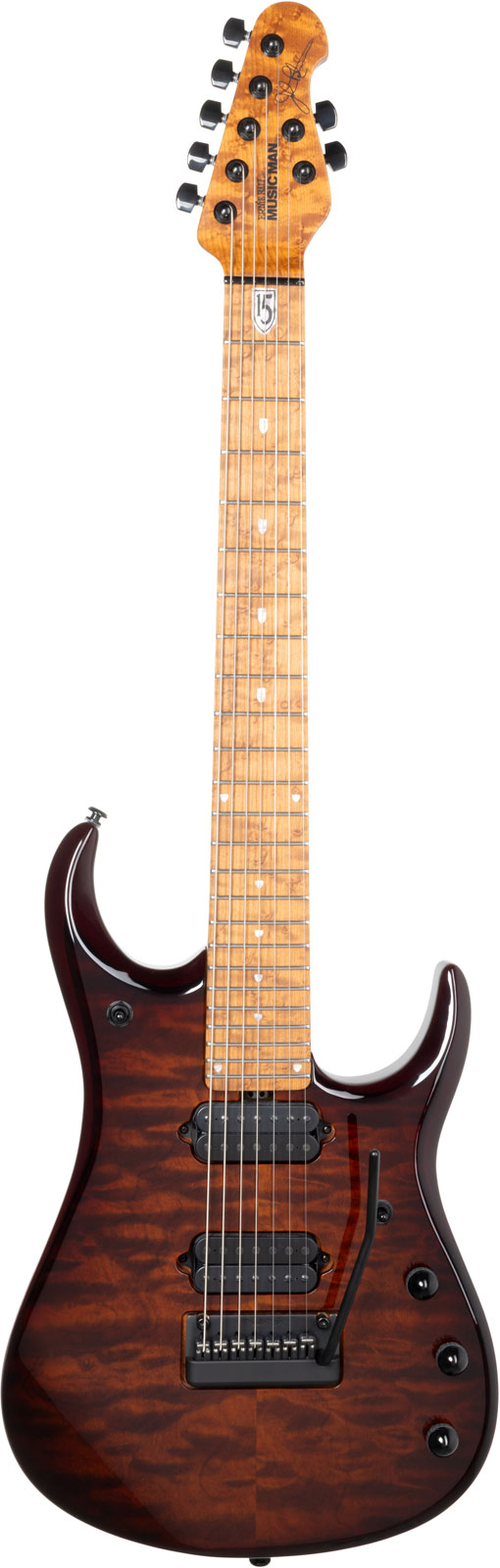 MUSIC MAN JP15 7 String - Amber Waves Quilt