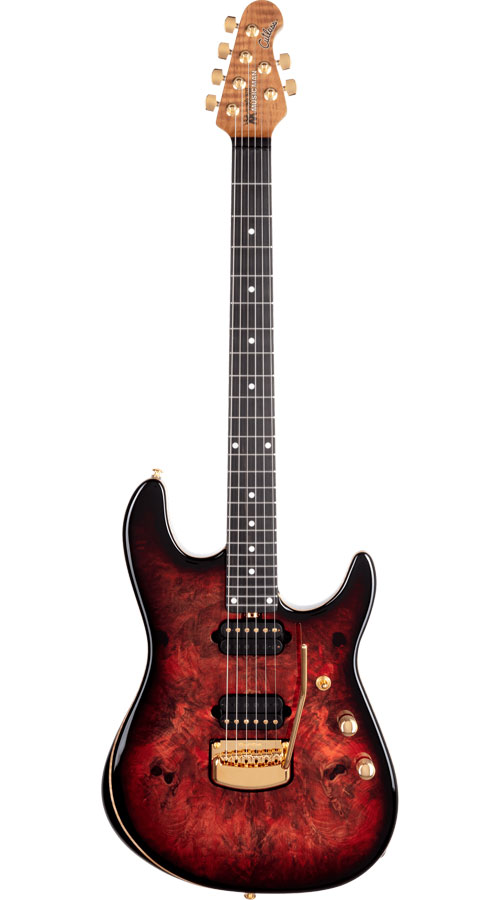 MUSIC MAN Cutlass Hh Trem 6 String Jason Richardson Rorschach Red/Ebony