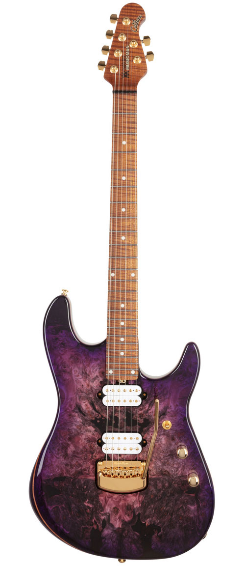 MUSIC MAN Cutlass Hh Trem 6 String Jason Richardson Majora Purple 