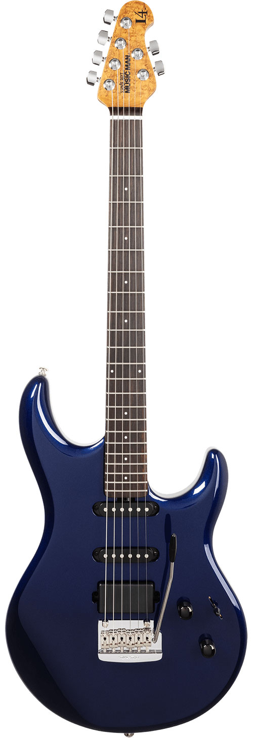 MUSIC MAN Luke 4 HSS Butane Blue