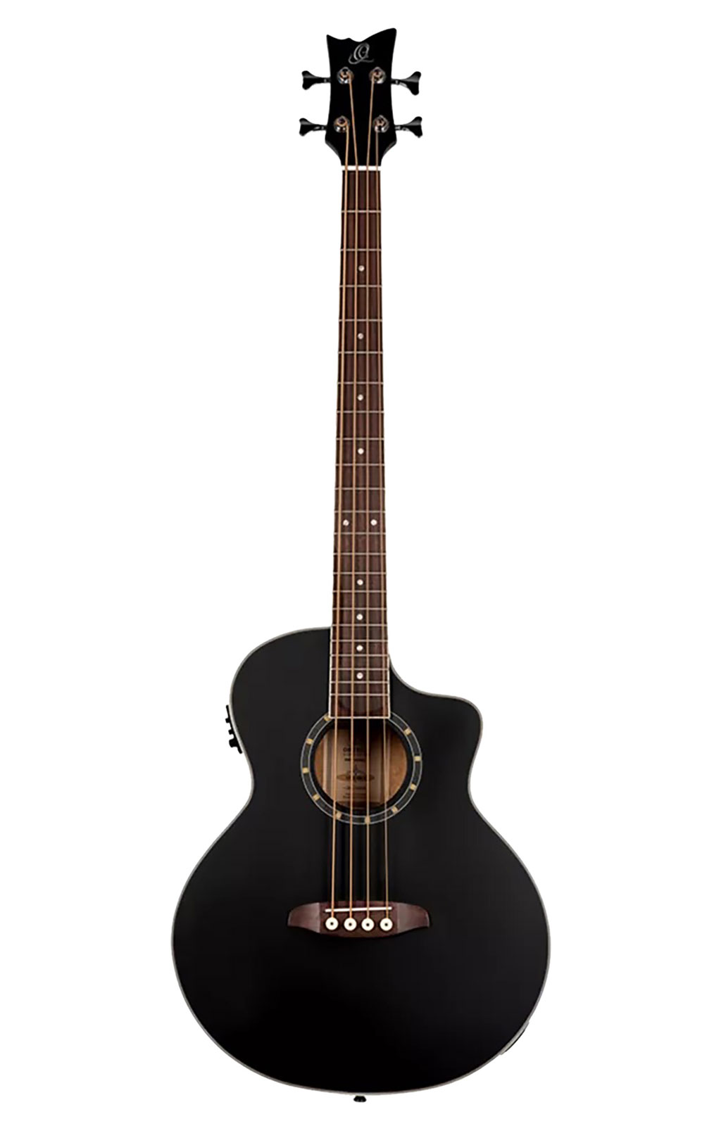 ORTEGA Deep Série 7, 4 cordes CW EQ Satin Black 