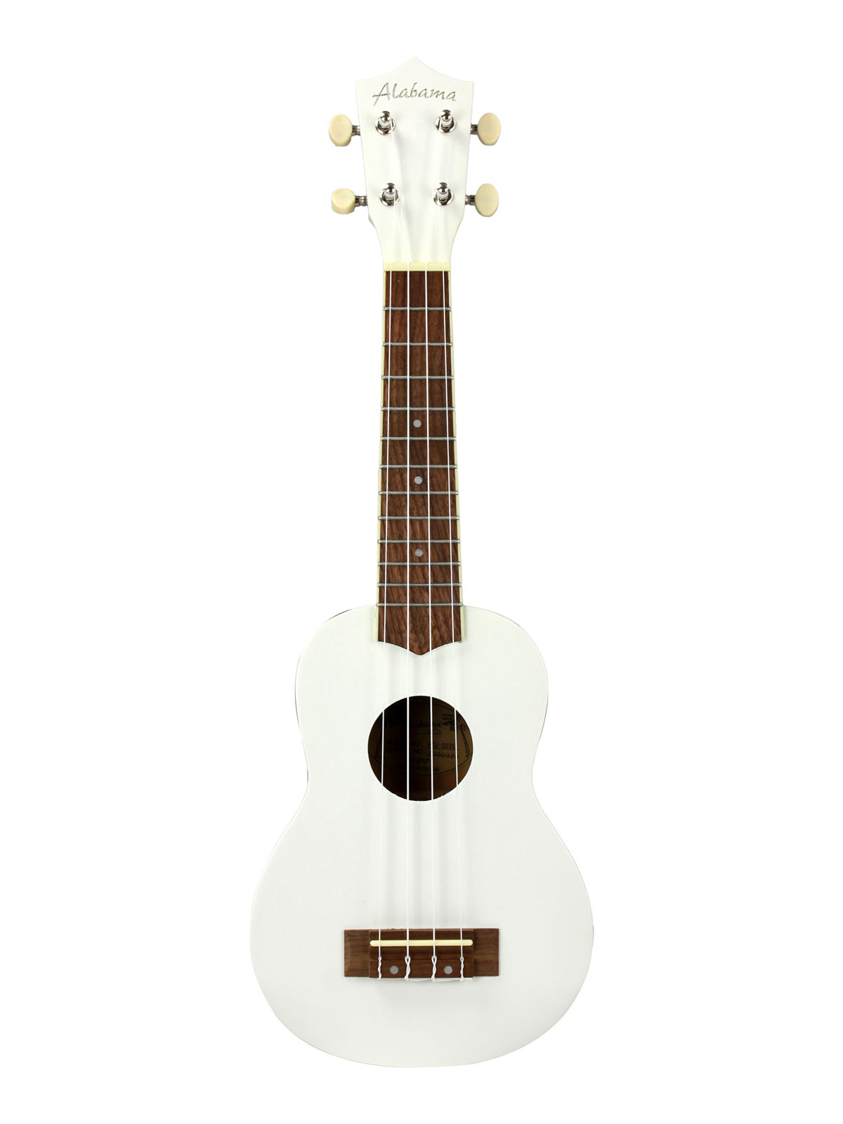 ALABAMA Ukulele Soprano Alabama Blanc