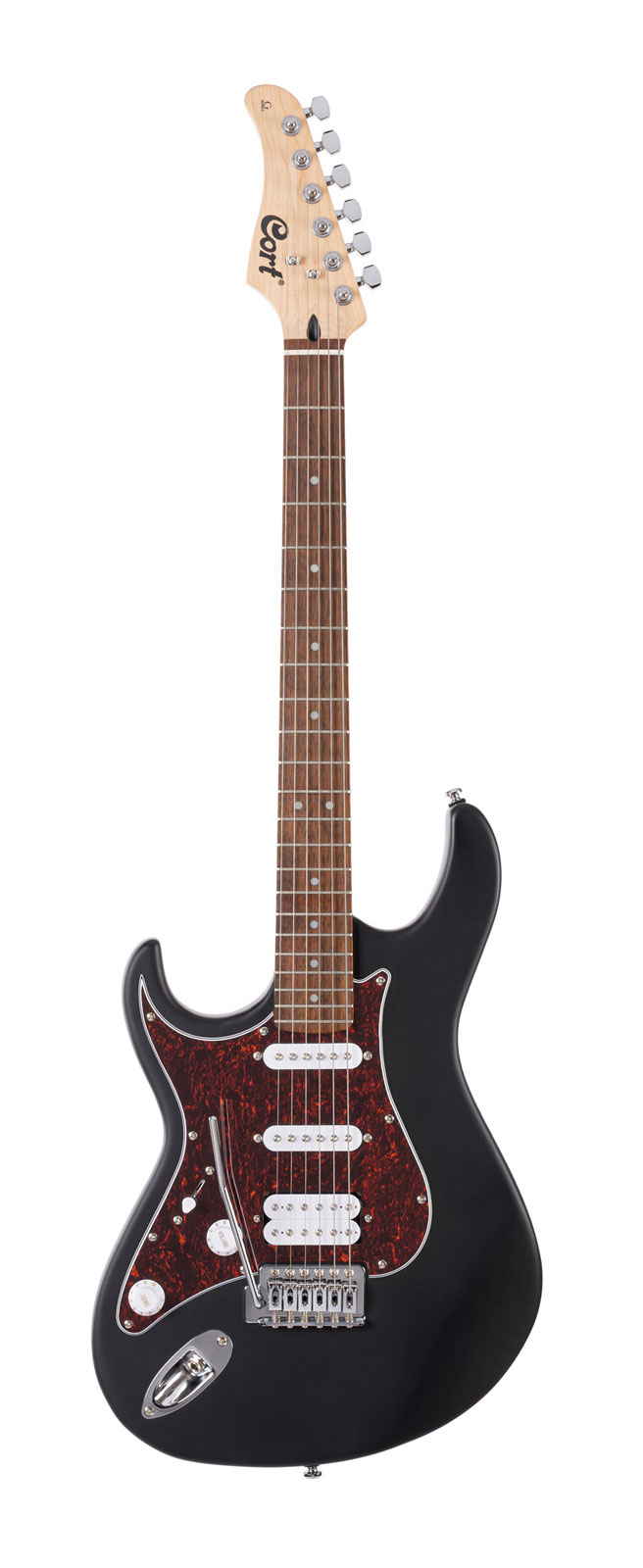 CORT Guitare G110 Noir P.Ouverts Lh