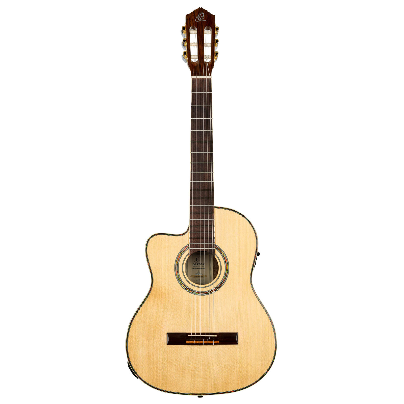 ORTEGA Guitare Rce141 Epicea Naturel Lh