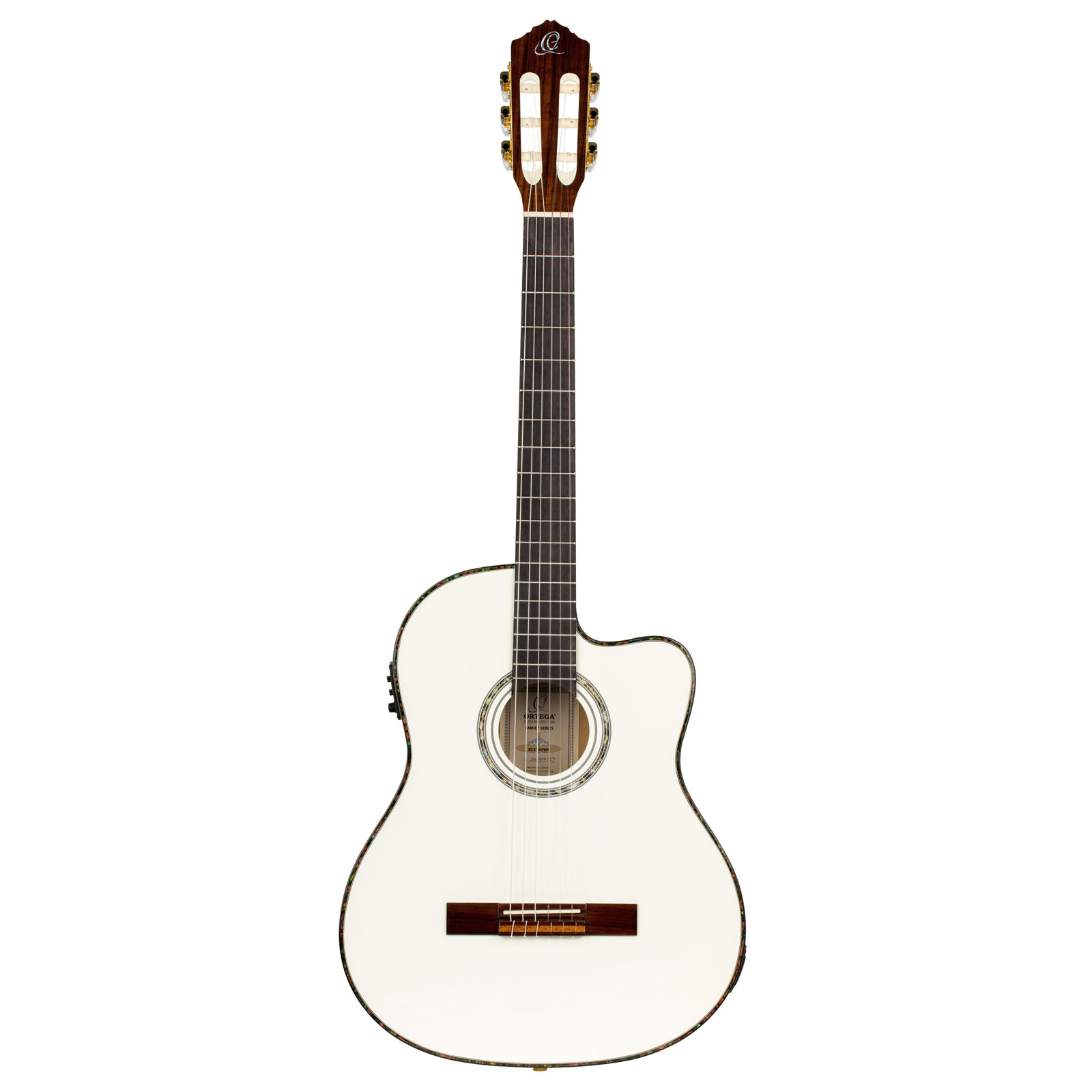 ORTEGA Rce145 Spruce Slim Neck White