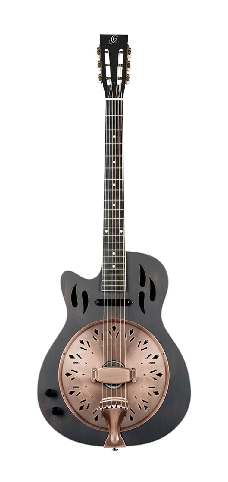 ORTEGA Resonator Cw Noir Satine Gaucher