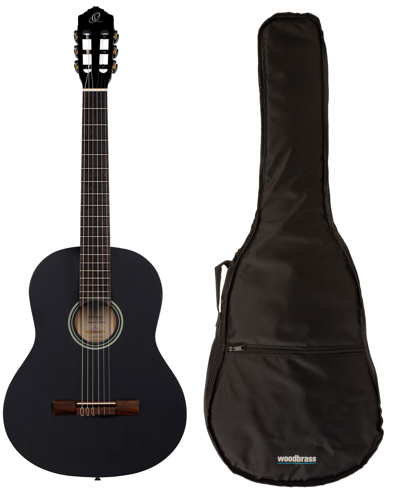 ORTEGA Pack Rst5M Black Satin + Gigbag