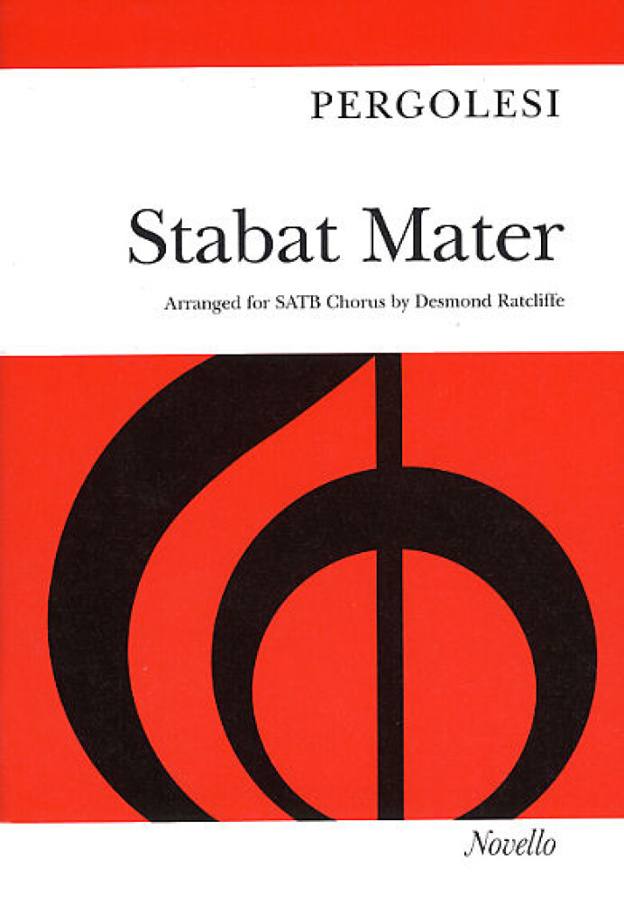 NOVELLO PERGOLESI G.B. - STABAT MATER - SATB