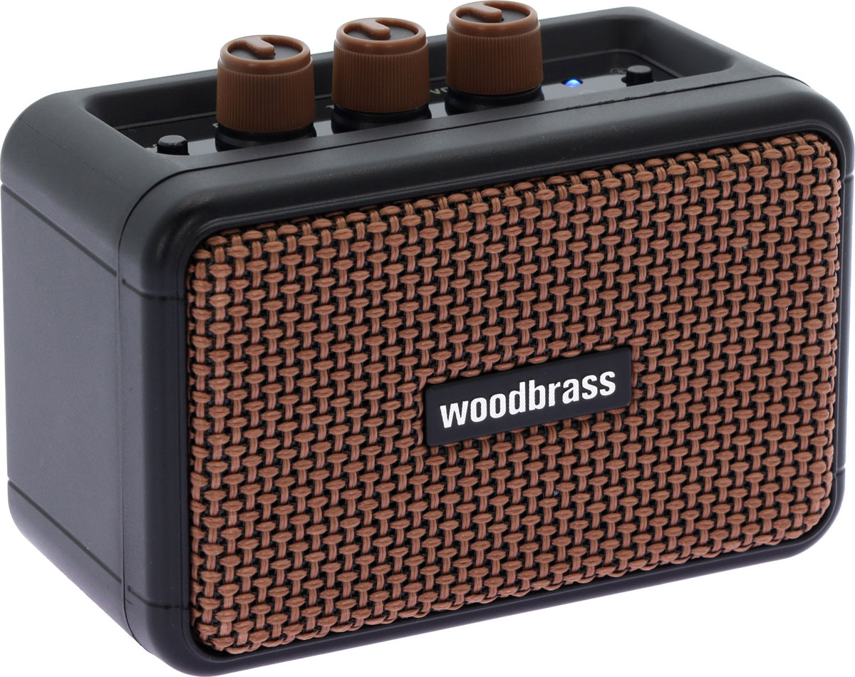 WOODBRASS GE5 Noir Marron