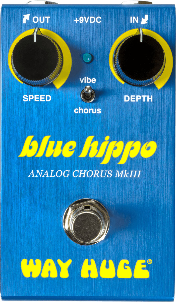 WAY HUGE EFFECT PEDALS MODULATION BLUE HIPPO MINI