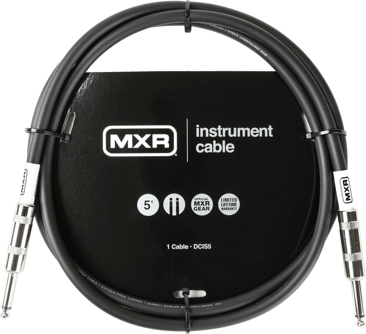 MXR CABLES STANDARD INSTRUMENT CABLES JACK/JACK 1,5M
