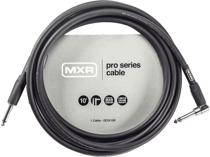 MXR CABLES Cables Jack/jack Coudé 3M