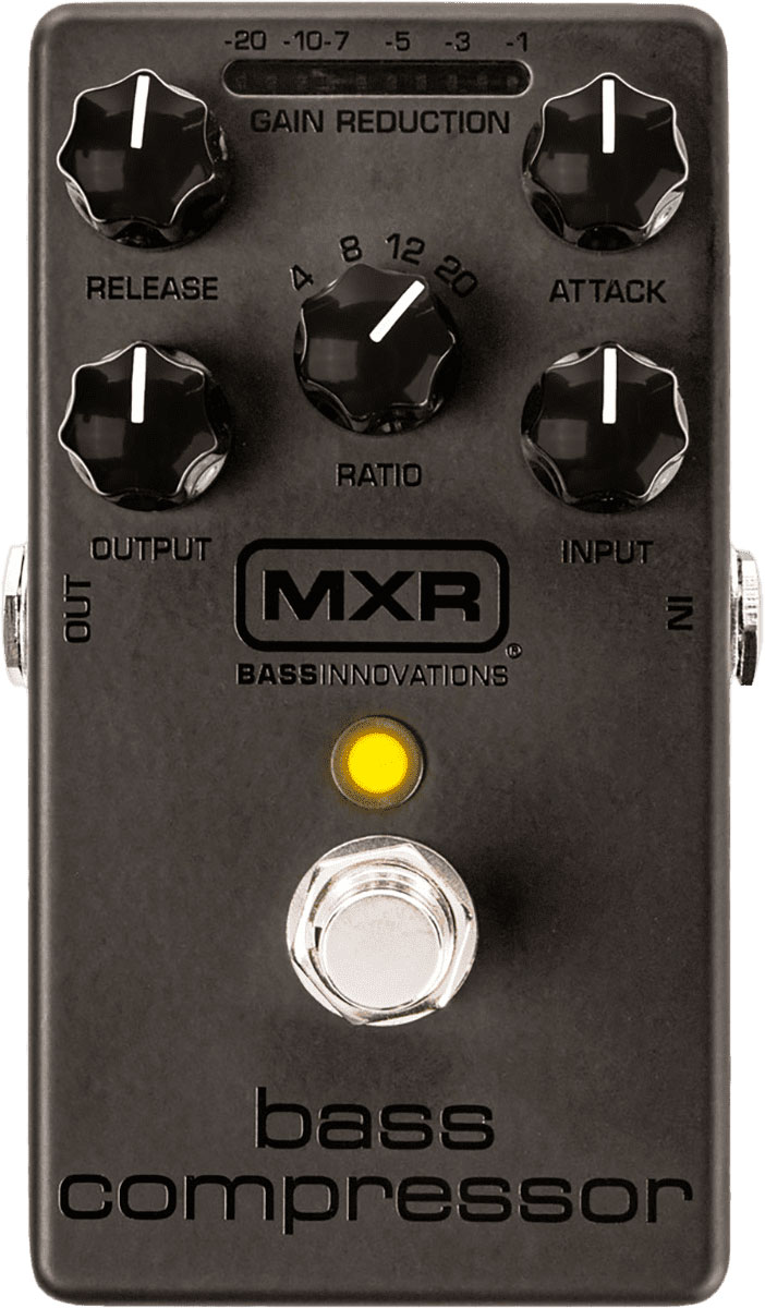 MXR BASS COMPRESSOR M87B BLACKOUT LIMITED EDITION