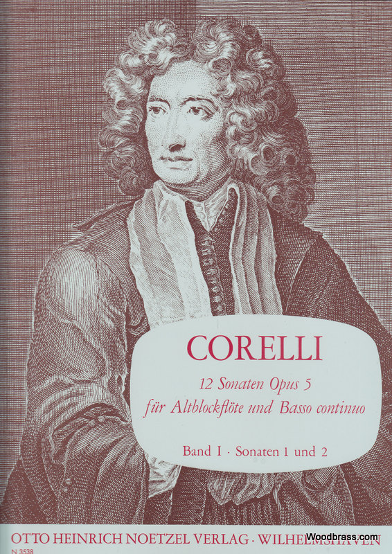 HEINRICHSHOFEN CORELLI A. - 12 SONATEN OP.5 BAND 1 - SONATEN 1 UND 2