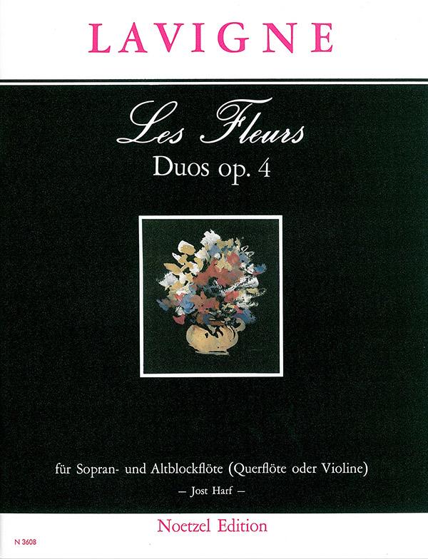 HEINRICHSHOFEN Lavigne - Les Fleurs Duos Op 4 - Flutes Soprano & Alto
