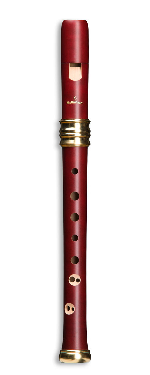MOLLENHAUER Reve D'adri Soprano 4119R - Poirier Rouge (doigté Baroque)
