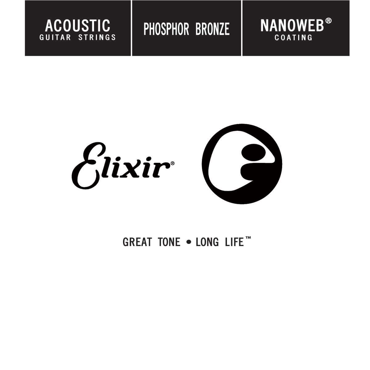 ELIXIR 14142 NANOWEB ACOUSTIQUE - CORDE L'UNITE 42