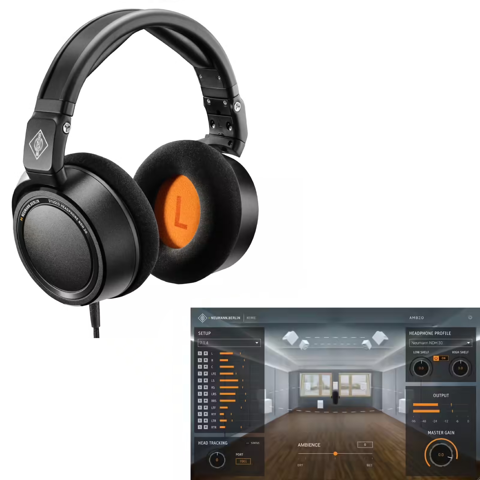 NEUMANN NDH 20 Black Edition RIME Bundle