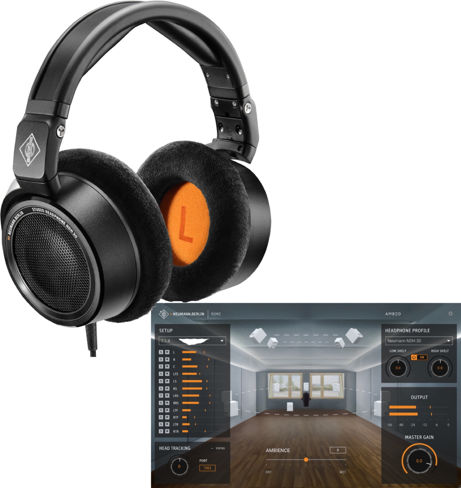 NEUMANN NDH 30 Black Edition RIME Bundle
