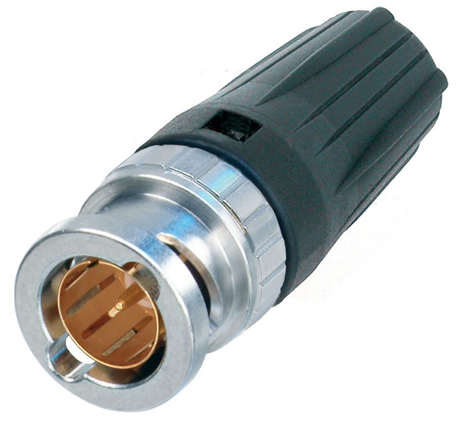 NEUTRIK NBNC75BFG7 - Fiche Male BNC - 75 Ohms