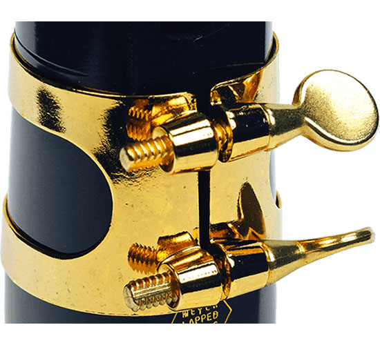 MEYER EBONITE MOUTHPIECE LIGATURE FOR ALTO SAXOPHONE