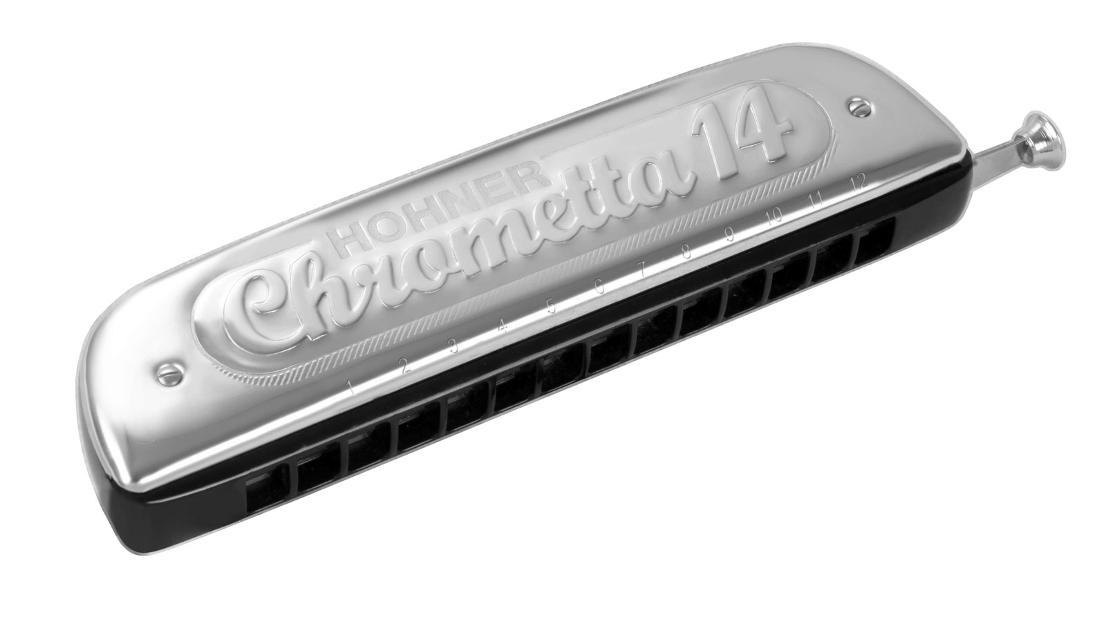 HOHNER CHROMATISCHE 257/56 CHROMETTA 14 LOCHER C DO