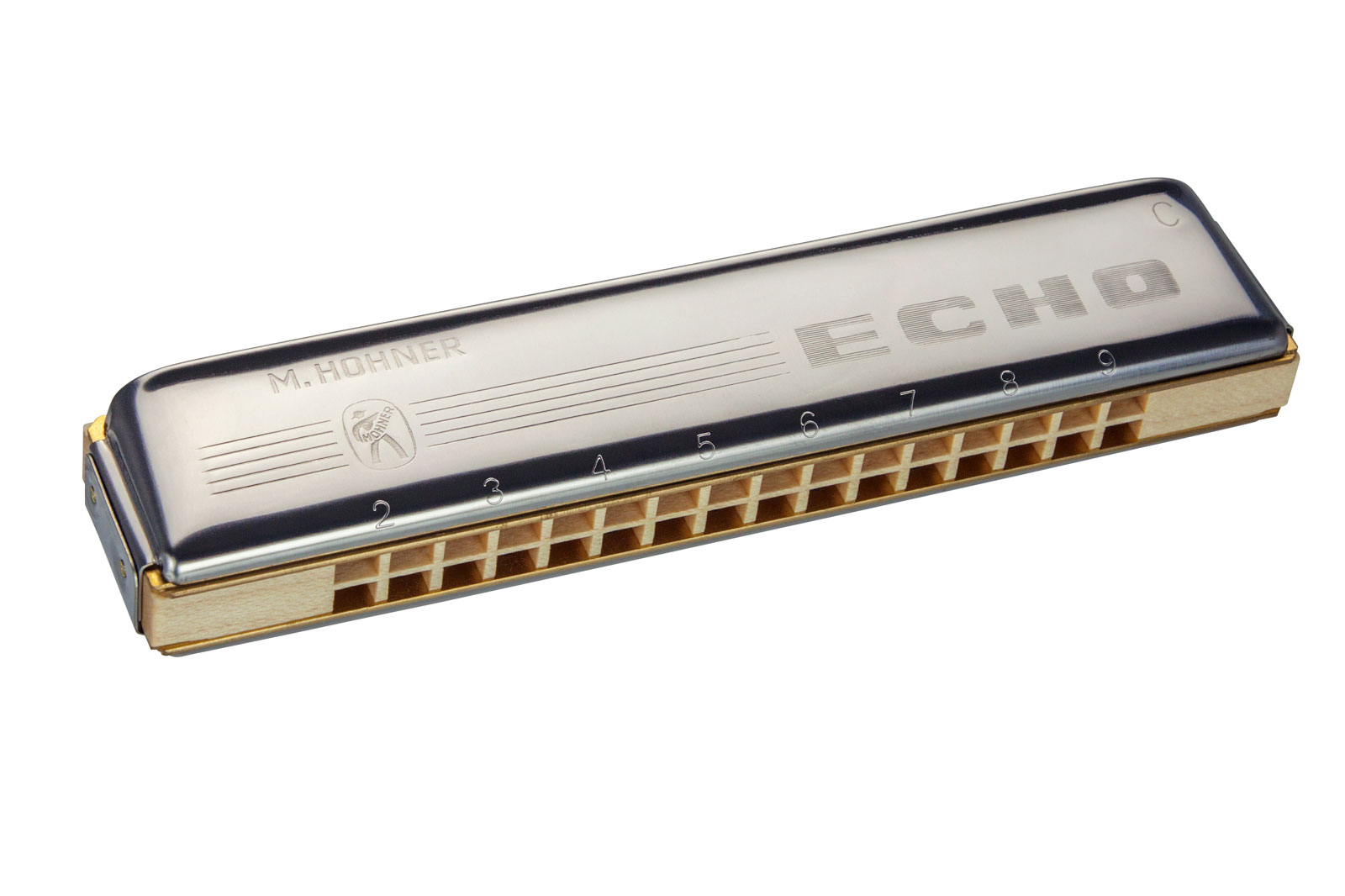 HOHNER Echo Droit Tremolo C/do - 16 Trous