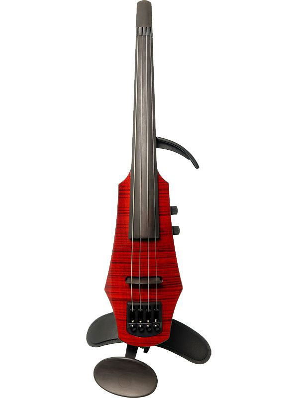 NS DESIGN 2NSWAV-4VIOL-TR ELECTRIC VIOLIN 4 STRINGS SERIE WAV TRANSLUCENT RED 