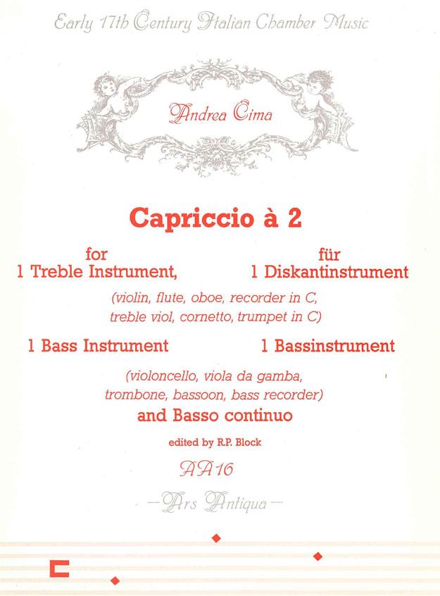 NOVA MUSIC Cima Andrea - Capriccio A 2