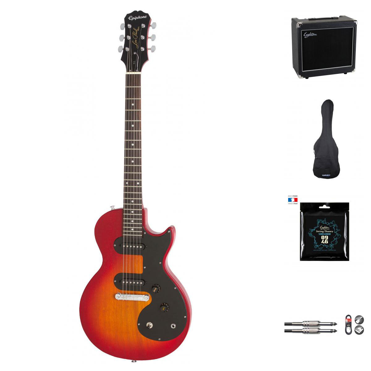 Epiphone Pack Les Paul Sl Heritage Cherry Sunburst