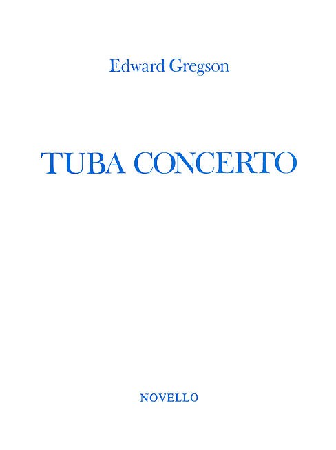 NOVELLO Gregson - Tuba Concerto