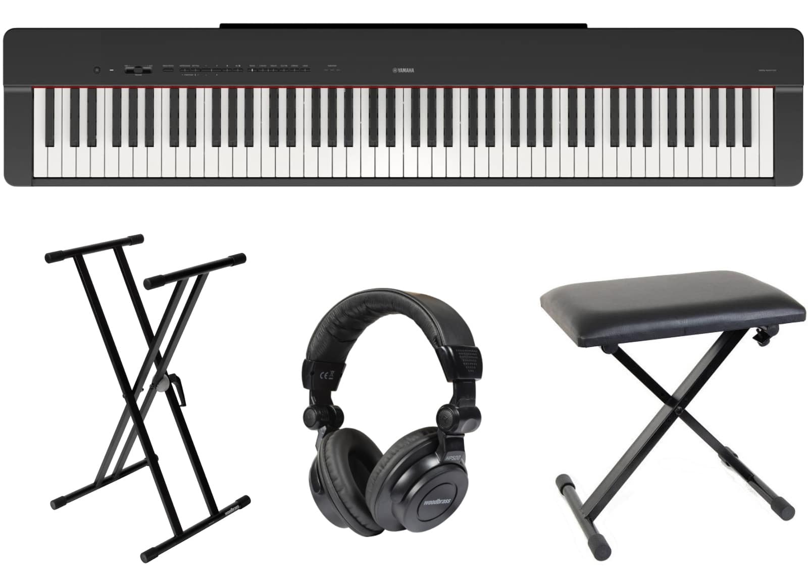 YAMAHA P-225 NOIR PACK COMPLET