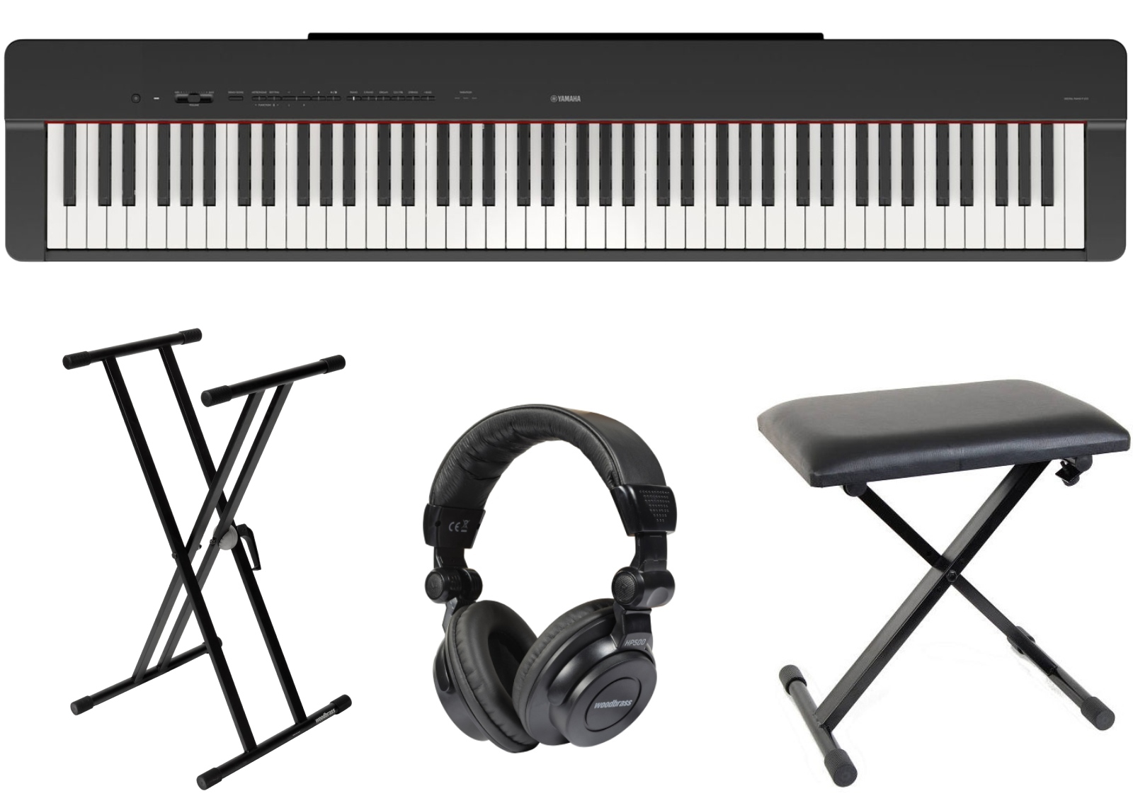YAMAHA P-223 BLACK COMPLETE PACK
