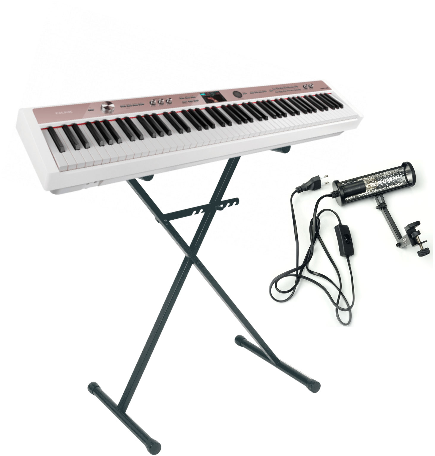 NUX NPK-20 blanc et ses accessoires