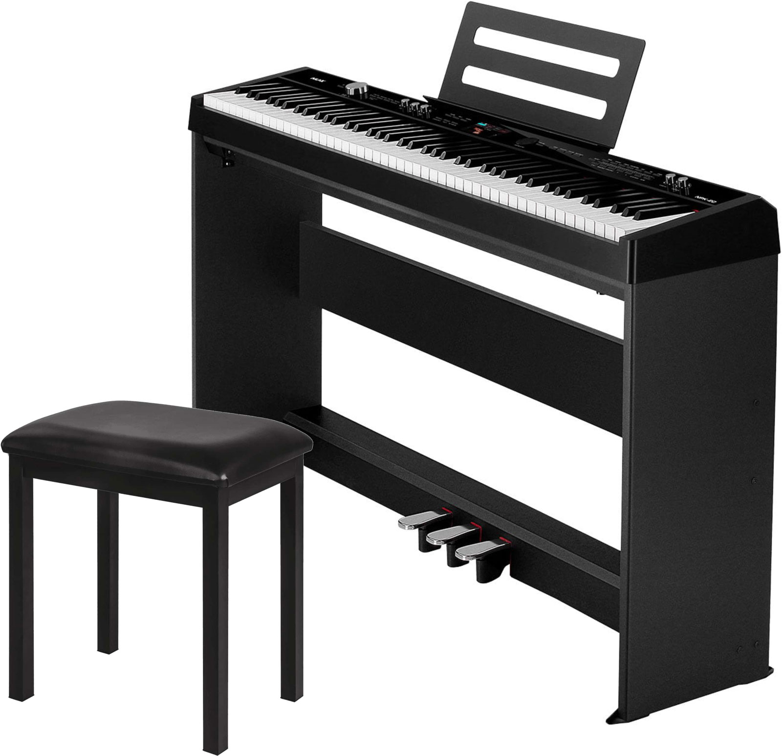NUX NPK-20 + STAND WITH TRIPLE PEDALS BLACK