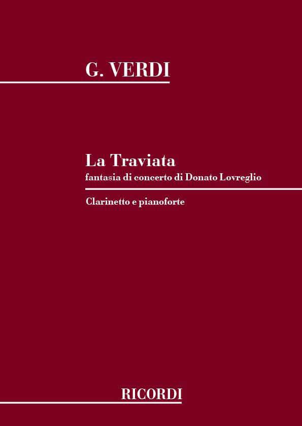 RICORDI VERDI G. - TRAVIATA - CLARINETTE