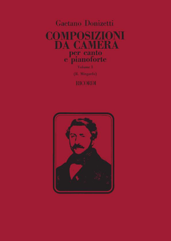 RICORDI Donizetti G. - 12 Composizioni Da Camera - Volume I - Chant et Piano