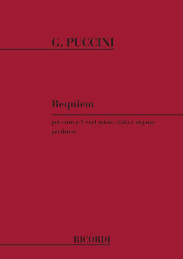 RICORDI PUCCINI G. - REQUIEM - CHOEUR