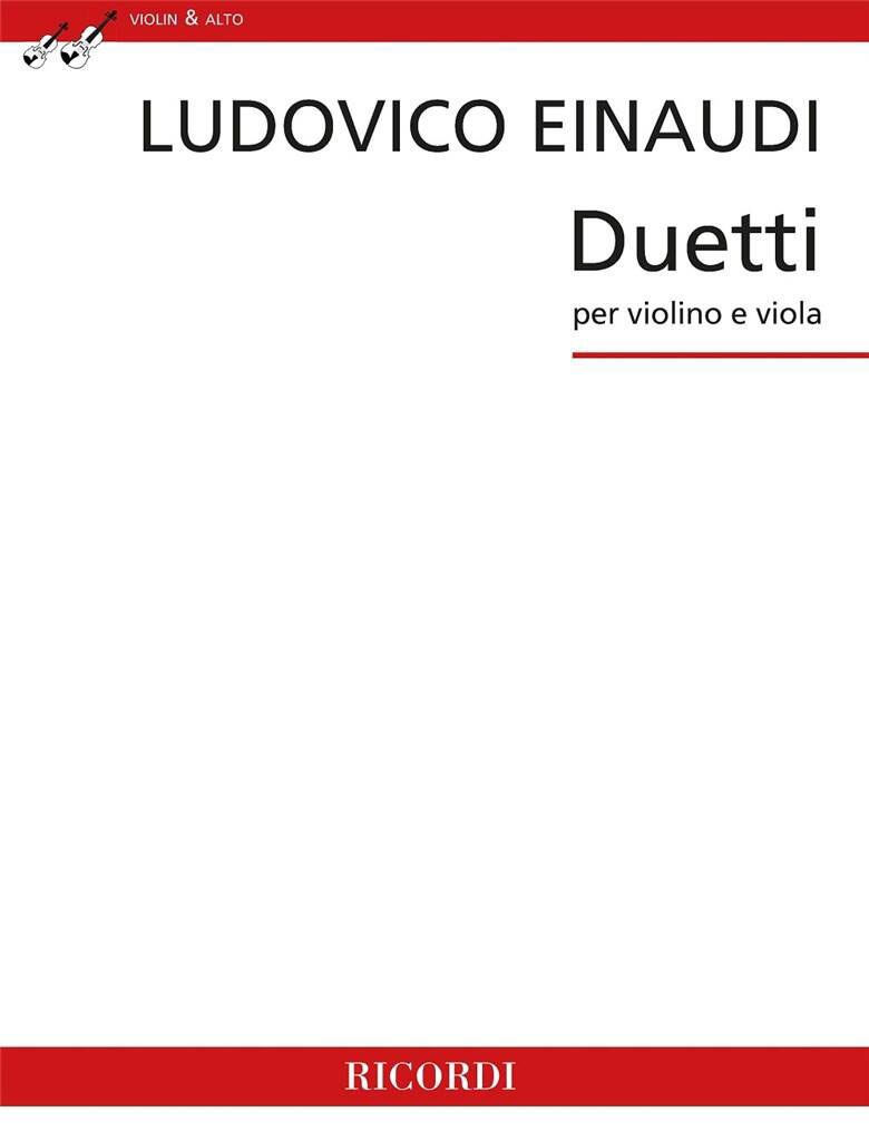 RICORDI EINAUDI - DUETTI PER VIOLINO E VIOLA