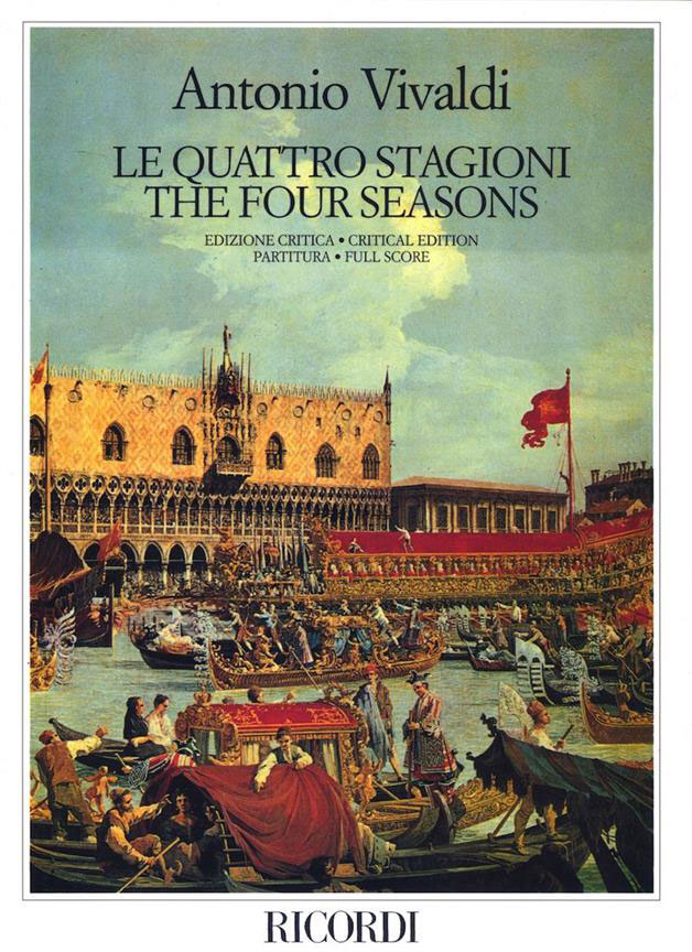 RICORDI VIVALDI A. - LE QUATTRO STAGIONI - CONDUCTEUR