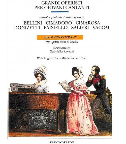 RICORDI GRANDI OPERISTI PER GIOVANI CANTANTI - MEZZOSOPRANO